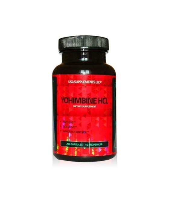 USA Supplements LLC Yohimbine HCL 10 mg